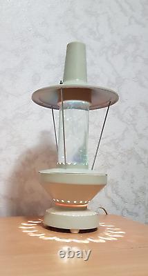 Table Lava Lamp Vintage Rare Soviet Space Rocket Night light USSR Soviet Glitter