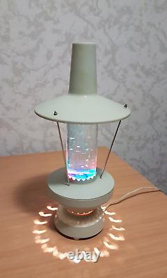 Table Lava Lamp Vintage Rare Soviet Space Rocket Night light USSR Soviet Glitter