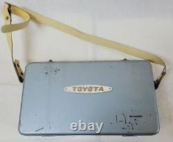 Toyota Genuine Tool Box Vintage Peg Case Metal Unused Car Tools Rare Old Mania