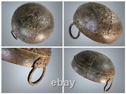 Ultra Rare Antique Norse Viking Cooking Pot Rivets Steel 800-1000ad