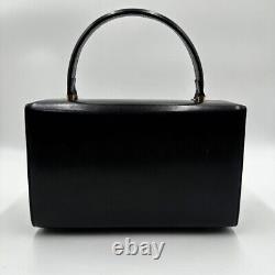 VERSACE Rare Versace vanity bag sunburst metal fittings vintage No. 2260