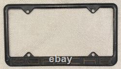 VERY RARE! Vintage Metal PORSCHE 911 914 924 930 License plate Frame. Used