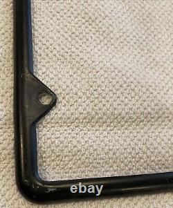 VERY RARE! Vintage Metal PORSCHE 911 914 924 930 License plate Frame. Used