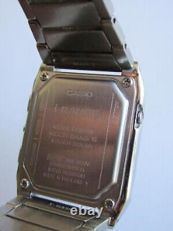 VINTAGE CASIO IRW-M200 WV-M401 i-RANGE TITANIUM MULTI BAND 5 TOUGH SOLAR RARE