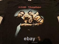 VINTAGE Coal Chamber 1999 Shirt XL 90s Deftones Nu Metal Korn Tool Pantera RARE
