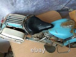VINTAGE METAL Decorative motorcycle RARE hand made Germany item 90614 Tag