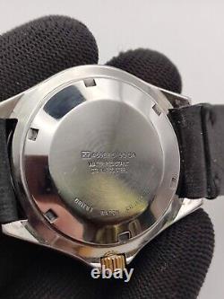 VINTAGE RARE DIVER 100m ST. STEEL MEN'S JAPAN AUTOMATIC WATCH ORIENT469EF5-90CA