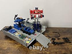 VTG 1984 Hasbro Transformers G1 LIGHT BLUE VARIANT Optimus Prime Complete RARE