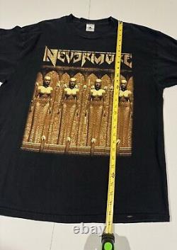 VTG 1995 European Tour NEVERMORE Concert T-Shirt Longsleeve XL USA Super Rare