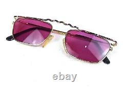 Very Rare Rock Metallic Sunglasses Unique Vintage Club-Master 1960s Italy Marino