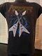 Very Rare Vintage Accept Sleeveless Promo Shirt Sz Medium Rock Metal Guitars Udo