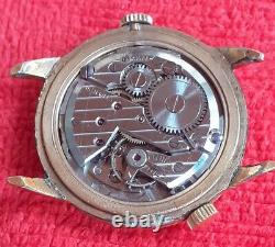 Very rare and vintage manual winding Marex Brevet full calendar watch from 1950