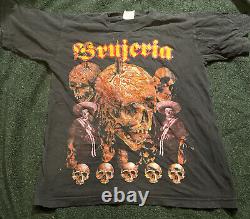 Vintage 00's Brujeria shirt S Y2K Mextremist Mexico Metal Rock Band 2001 Rare