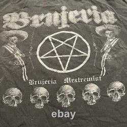 Vintage 00's Brujeria shirt S Y2K Mextremist Mexico Metal Rock Band 2001 Rare
