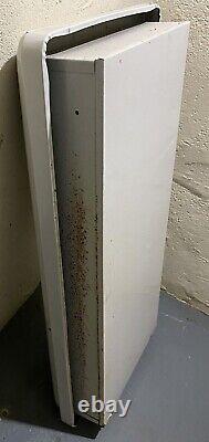 Vintage 1930's Wall Mounted Metal Laundry Hamper