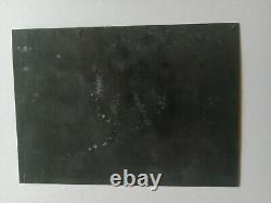 Vintage 1950s Goofy RARE! Metal art work 1957, 7 x 5 Disney Goofy