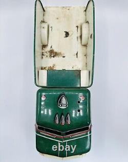 Vintage 1950s Marx Cities Service Towing Truck Pressed Metal- RARE