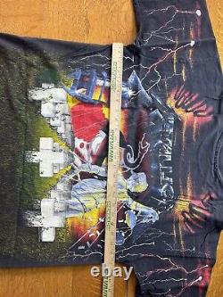 Vintage 1991 Metallica AOP All Over Print Brockum Wild Oats Rare Men's Size XL