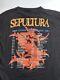Vintage 1991 Sepultura T-shirt L 90s Death Metal Tour Entombed Bolt Thrower Rare