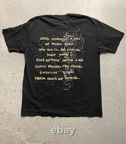 Vintage 1993 Primus Pork Soda Tee Shirt Rock Band Tour 90s Rare XL Metal Black
