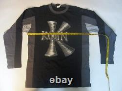 Vintage 1998 Korn Long Sleeve Jersey Shirt Giant Merch NOS Rare Nu-Metal
