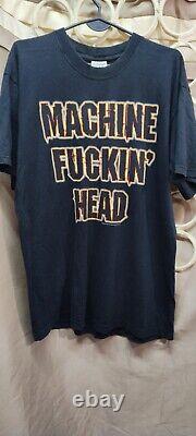 Vintage 2000 Heavy Metal Band MACHINE HEAD T-Shirt 2 sided! Rare, 