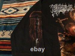 Vintage 2003 Cradle of Filth Black Metal For Bastards Long Sleeve Size L RARE