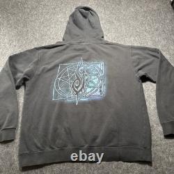 Vintage 2004 Slipknot ERA VOL. 3 Double Sided Hoodie Men Sz XXL Black Rare Metal