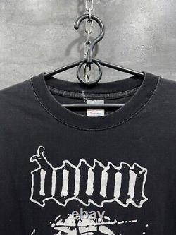 Vintage 2006 DOWN T- Shirt NOLA Band Tour Rare Metal Sludge Blues Size XL