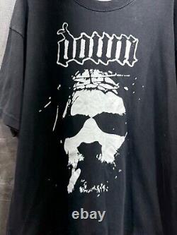 Vintage 2006 DOWN T- Shirt NOLA Band Tour Rare Metal Sludge Blues Size XL