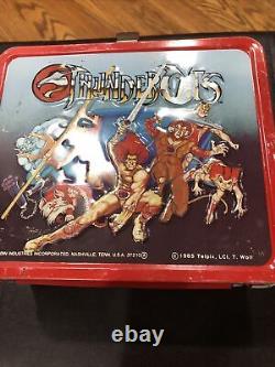 Vintage 80's Thundercats Metal lunchbox! RARE Find