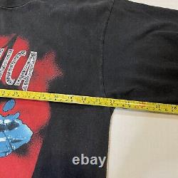 Vintage 90s 1997 Metallica Reload T Shirt Rare Giant Tag Metal Rock Original XL