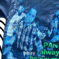 Vintage 90s Pantera SKULL Skeleton Shirt Heavy Metal XL RARE