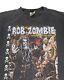 Vintage 90s Rob Zombie Hellbilly Deluxe Rare Metal Band Shirt Large Black