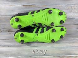 Vintage Adidas Penarol 70S Made In France Black Green Very Rare Retro Shoes