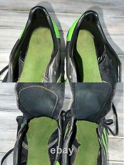 Vintage Adidas Penarol 70S Made In France Black Green Very Rare Retro Shoes