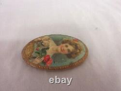 Vintage Advertising Hires Root Beer Soda Celluloid Pocket Mirror Rare 869-l