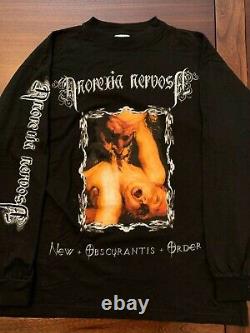 Vintage Anorexia Nervosa Shirt RARE Black Metal Dimmu Dissection Emperor Cradle