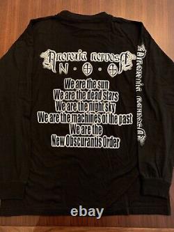 Vintage Anorexia Nervosa Shirt RARE Black Metal Dimmu Dissection Emperor Cradle