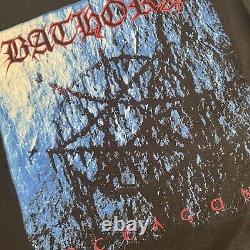 Vintage BATHORY Octagon L T Shirt 2008 Norwegian Black Metal RARE Darkthrone