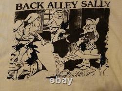 Vintage Back Alley Sally Extremely Rare Lg X Rated T Shirt 90's. Glam Metal Punk