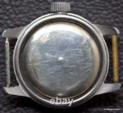 Vintage Bulova MIL-W-3818A Military Field Watch Rare Dial