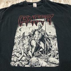 Vintage Cancer Metal Band T-Shirt Sz XL Rare