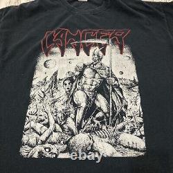 Vintage Cancer Metal Band T-Shirt Sz XL Rare