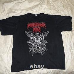 Vintage Denouncement Pyre (Death Metal) T Shirt VERY RARE SZ XL