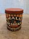 Vintage Early Amalie 1lb Metal Grease Can Rare