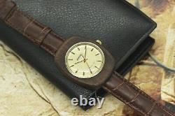 Vintage Exclusive Watch Raketa 19j 2609 Wooden Case Watch USSR Men's Rare Watch