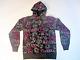 Vintage H. I. M. Heartagram All-over Print Hoodie Size Small Nos Rare Goth Emo