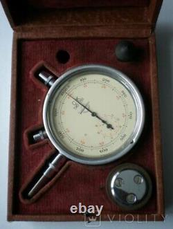 Vintage Hourly Tachometer CK Chistopol Watch Factory Box Document Rare Old 20th