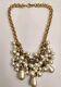 Vintage Jacky De G Paris Necklace Cascade Dangling Pearls Cluster Fabulous Rare